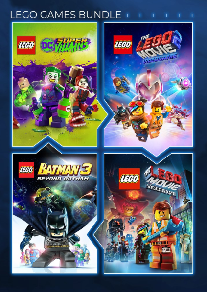 LEGO DC SUPER VILÕES + LEGO BATMAN 3 + UMA AVENTURA LEGO 1 E 2