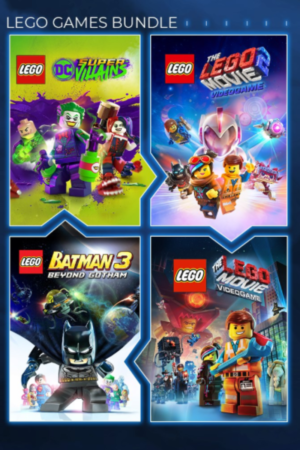 LEGO DC SUPER VILÕES + LEGO BATMAN 3 + UMA AVENTURA LEGO 1 E 2